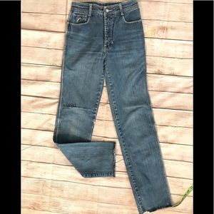 Vintage high-rise Jordache straight leg jeans 1980s (4B)